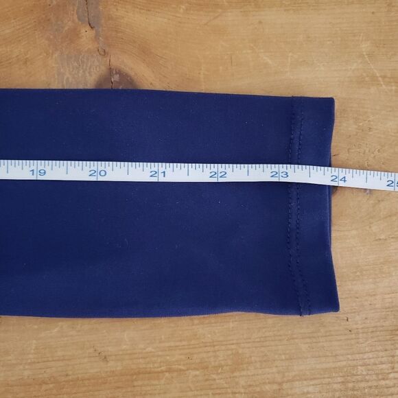 🦋3/$25 Ivanka Trump XSmall Long Sleeve Blue Tunic Zipper Detail - Picture 6 of 8